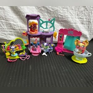 LPS Salon and Photo Booth! - Lot of 5 Pets + Accessories